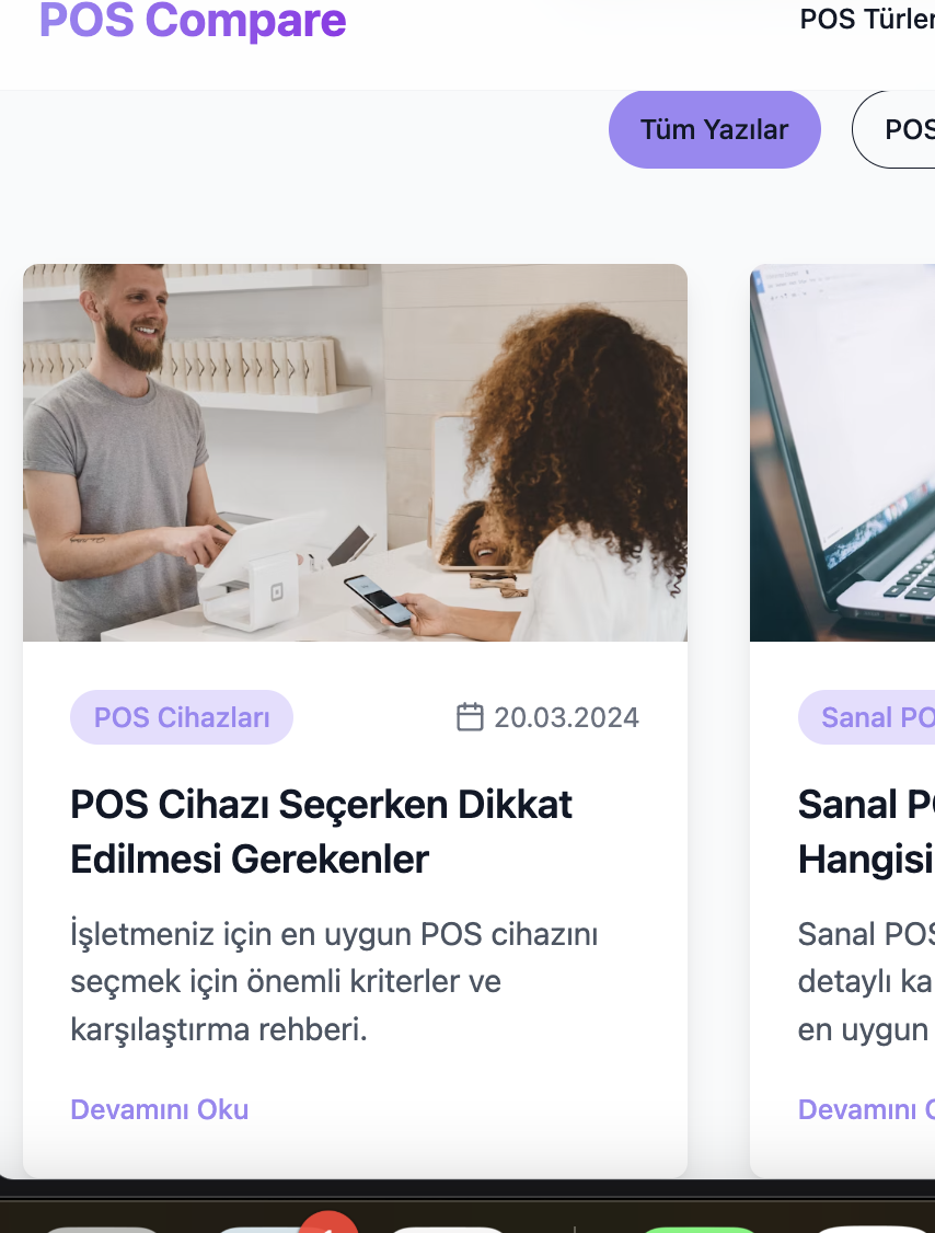 POS Cihazı Seçerken Dikkat Edilmesi Gerekenler